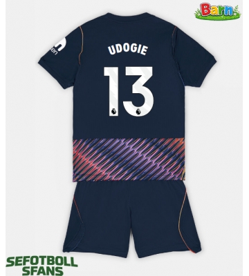 Tottenham Hotspur Destiny Udogie #13 Bortaställ Barn 2026-27 Kortärmad (+ Korta byxor)